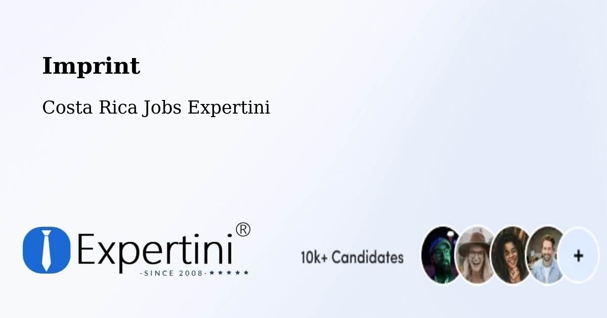 Imprint – Aserrí - Costa Rica Jobs Expertini